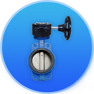 气动对夹式蝶阀